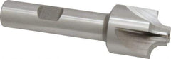 Keo - 5mm Radius, 7/8" Mill Diam, 4 Flute High Speed Steel Corner Rounding End Mill - Single End, Uncoated, 3" OAL, 1/2" Shank Diam - Eagle Tool & Supply