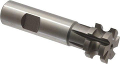 Keo - 5/32" Radius, 5/16" Circle Diam, 1" Cutter Diam, 5/8" Cutting Width, Shank Connection, Concave Radius Cutter - 3/4" Shank Diam, 3-1/2" OAL, High Speed Steel, Uncoated, 6 Teeth, Weldon Flat - Eagle Tool & Supply