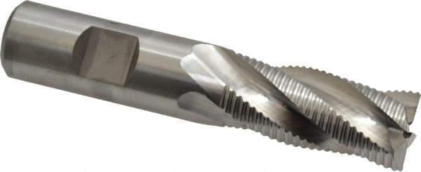Niagara Cutter - 3/4" Diam, Fine Pitch, 1-5/8" LOC, 4 Flute Cobalt Roughing Square End Mill - Uncoated, 3-7/8" OAL, 3/4" Shank Diam, Single End, 30° Helix - Eagle Tool & Supply