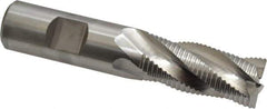 Niagara Cutter - 3/4" Diam, Fine Pitch, 1-5/8" LOC, 4 Flute Cobalt Roughing Square End Mill - Uncoated, 3-7/8" OAL, 3/4" Shank Diam, Single End, 30° Helix - Eagle Tool & Supply