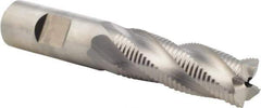 Niagara Cutter - 3/4" Diam, Fine Pitch, 2" LOC, 4 Flute Cobalt Roughing Square End Mill - Uncoated, 4-1/4" OAL, 3/4" Shank Diam, Single End, 30° Helix - Eagle Tool & Supply