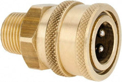 Value Collection - 4,200 Max psi Pressure Washer Socket - Brass, Male - Eagle Tool & Supply