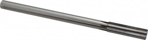 Made in USA - 0.652" Carbide-Tipped 6 Flute Chucking Reamer - Eagle Tool & Supply