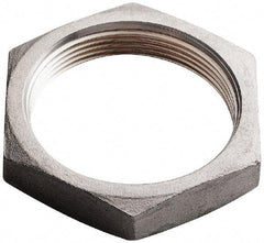 Merit Brass - 3" Grade 304 Stainless Steel Pipe Locknut - FNPSL End Connections, 150 psi - Eagle Tool & Supply
