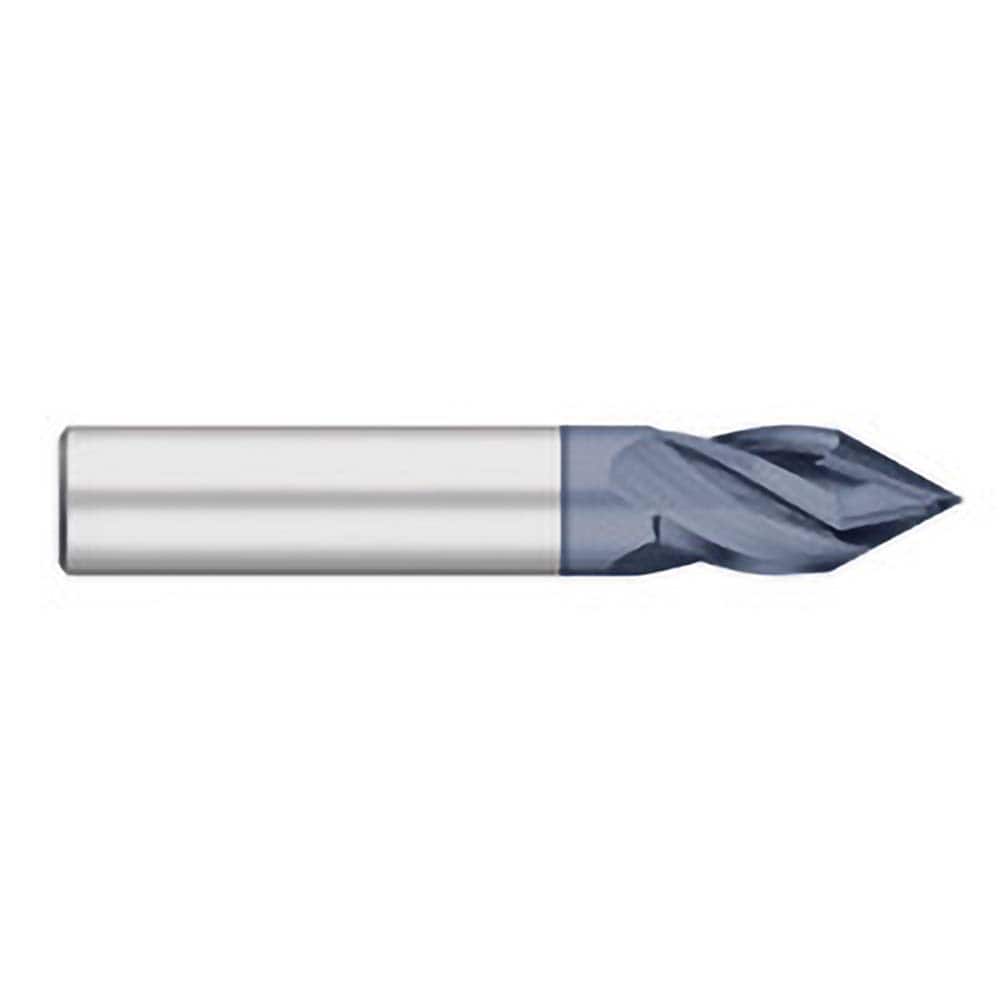 Titan USA - Drill Mills; Material: Solid Carbide ; Mill Diameter (Decimal Inch): 0.0938 ; Shank Diameter (Inch): 1/8 ; Shank Diameter (Decimal Inch): 0.1250 ; Length of Cut (Inch): 3/8 ; Length of Cut (Decimal Inch): 0.3750 - Exact Industrial Supply