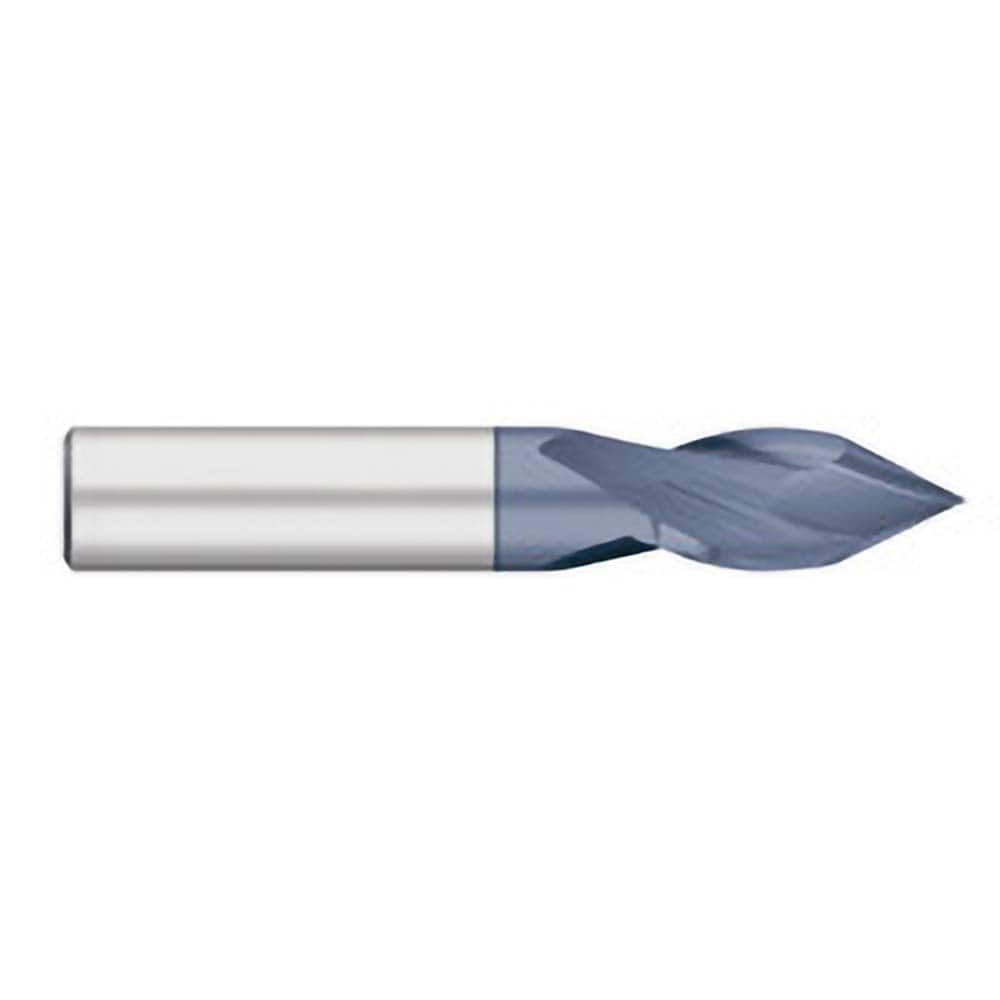 Titan USA - Drill Mills; Material: Solid Carbide ; Mill Diameter (Inch): 5/8 ; Mill Diameter (Decimal Inch): 0.6250 ; Shank Diameter (Inch): 5/8 ; Shank Diameter (Decimal Inch): 0.6250 ; Length of Cut (Inch): 1-1/4 - Exact Industrial Supply