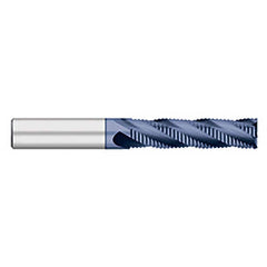 Titan USA - Roughing End Mills; Mill Diameter (Inch): 5/16 ; Mill Diameter (Decimal Inch): 0.3125 ; Number of Flutes: 4 ; Pitch: Fine ; Length of Cut (Inch): 1-1/2 ; Length of Cut (Decimal Inch): 1.5000 - Exact Industrial Supply