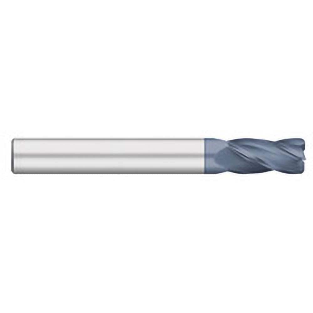 Titan USA - Corner Radius & Corner Chamfer End Mills; Mill Diameter (Inch): 1 ; Mill Diameter (Decimal Inch): 1.0000 ; End Type: Corner Radius ; Corner Radius (Inch): 1/8 ; Corner Radius (Decimal Inch): 0.1250 ; Number of Flutes: 4 - Exact Industrial Supply