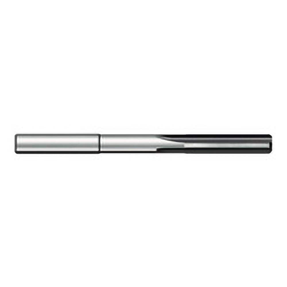 Chucking Reamer: 0.488″ Dia, 4″ OAL, 1-1/2″ Flute Length, Straight Shank, Solid Carbide 6 Flute