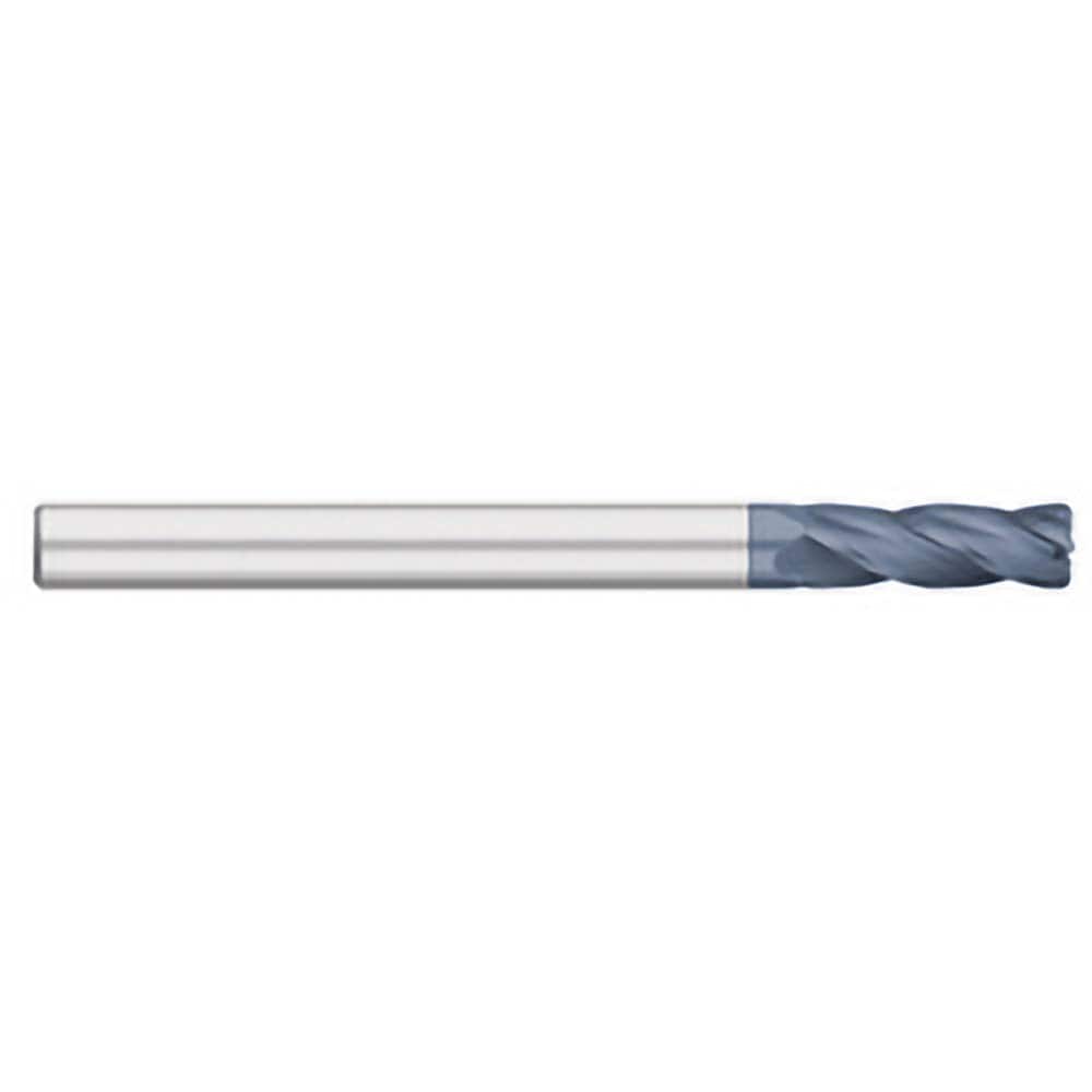 Titan USA - Corner Radius & Corner Chamfer End Mills; Mill Diameter (Inch): 1 ; Mill Diameter (Decimal Inch): 1.0000 ; End Type: Corner Radius ; Corner Radius (Inch): 1/8 ; Corner Radius (Decimal Inch): 0.1250 ; Number of Flutes: 4 - Exact Industrial Supply