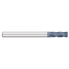 Titan USA - Corner Radius & Corner Chamfer End Mills; Mill Diameter (Inch): 1 ; Mill Diameter (Decimal Inch): 1.0000 ; End Type: Corner Radius ; Corner Radius (Inch): 1/8 ; Corner Radius (Decimal Inch): 0.1250 ; Number of Flutes: 4 - Exact Industrial Supply