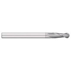 Titan USA - Ball End Mills; Mill Diameter (Inch): 7/8 ; Mill Diameter (Decimal Inch): 0.8750 ; Number of Flutes: 2 ; Length of Cut (Inch): 3 ; Length of Cut (Decimal Inch): 3.0000 ; Material: Solid Carbide - Exact Industrial Supply