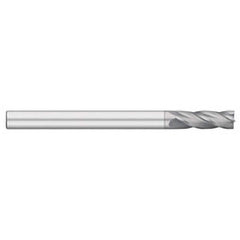 Titan USA - Square End Mills; Mill Diameter (Inch): 3/16 ; Mill Diameter (Decimal Inch): 0.1875 ; Number of Flutes: 4 ; Length of Cut (Inch): 1-1/8 ; Length of Cut (Decimal Inch): 1.1250 ; Material: Solid Carbide - Exact Industrial Supply