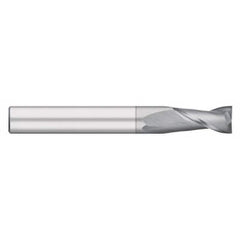 Titan USA - Square End Mills; Mill Diameter (Inch): 3/4 ; Mill Diameter (Decimal Inch): 0.7500 ; Number of Flutes: 2 ; Length of Cut (Inch): 2-1/4 ; Length of Cut (Decimal Inch): 2.2500 ; Material: Solid Carbide - Exact Industrial Supply