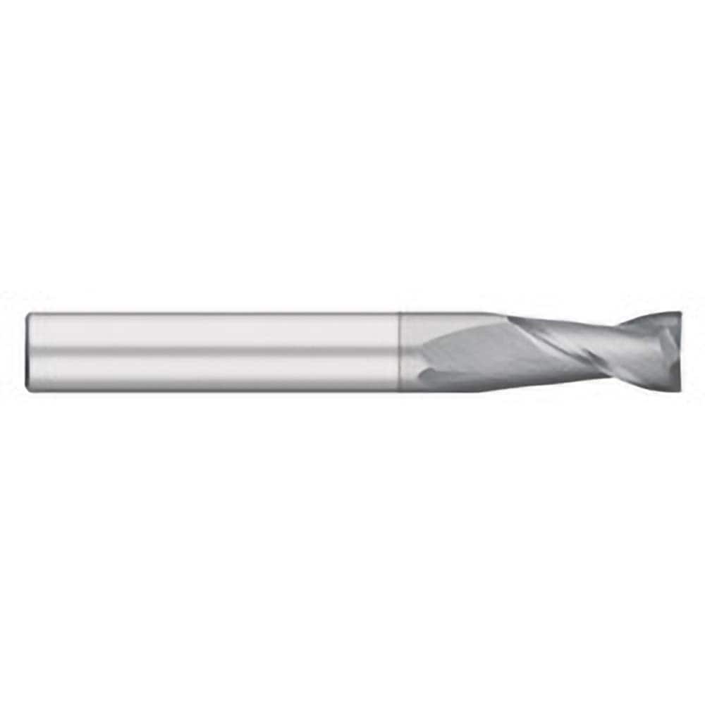 Titan USA - Square End Mills; Mill Diameter (Inch): 1/4 ; Mill Diameter (Decimal Inch): 0.2500 ; Number of Flutes: 2 ; Length of Cut (Inch): 1-1/8 ; Length of Cut (Decimal Inch): 1.1250 ; Material: Solid Carbide - Exact Industrial Supply