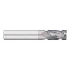 Titan USA - Square End Mills; Mill Diameter (Inch): 1-1/4 ; Mill Diameter (Decimal Inch): 1.2500 ; Number of Flutes: 4 ; Length of Cut (Inch): 2 ; Length of Cut (Decimal Inch): 2.0000 ; Material: Solid Carbide - Exact Industrial Supply
