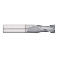 Titan USA - Square End Mills; Mill Diameter (Inch): 1 ; Mill Diameter (Decimal Inch): 1.0000 ; Number of Flutes: 2 ; Length of Cut (Inch): 1-1/2 ; Length of Cut (Decimal Inch): 1.5000 ; Material: Solid Carbide - Exact Industrial Supply