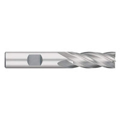 Titan USA - Square End Mills; Mill Diameter (Inch): 1 ; Mill Diameter (Decimal Inch): 1.0000 ; Number of Flutes: 4 ; Length of Cut (Inch): 2 ; Length of Cut (Decimal Inch): 2.0000 ; Material: Cobalt - Exact Industrial Supply