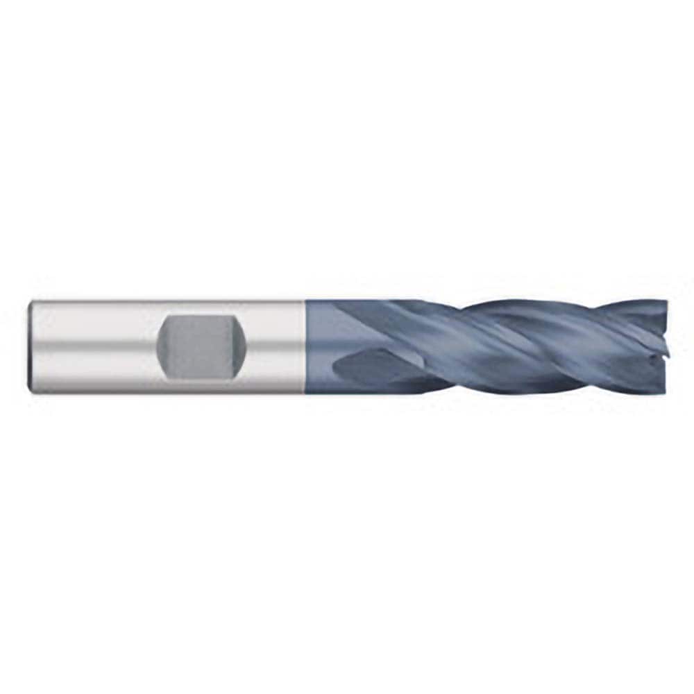 Titan USA - Square End Mills; Mill Diameter (Inch): 2 ; Mill Diameter (Decimal Inch): 2.0000 ; Number of Flutes: 6 ; Length of Cut (Inch): 2 ; Length of Cut (Decimal Inch): 2.0000 ; Material: Cobalt - Exact Industrial Supply