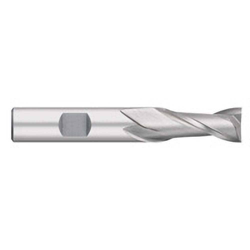 Titan USA - Square End Mills; Mill Diameter (Inch): 1-1/2 ; Mill Diameter (Decimal Inch): 1.5000 ; Number of Flutes: 2 ; Length of Cut (Inch): 1-5/8 ; Length of Cut (Decimal Inch): 1.6250 ; Material: Cobalt - Exact Industrial Supply