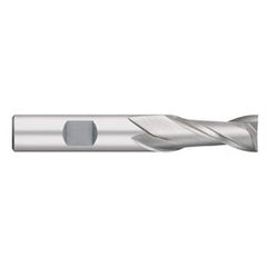 Titan USA - Square End Mills; Mill Diameter (Inch): 1 ; Mill Diameter (Decimal Inch): 1.0000 ; Number of Flutes: 2 ; Length of Cut (Inch): 1-5/8 ; Length of Cut (Decimal Inch): 1.6250 ; Material: Cobalt - Exact Industrial Supply