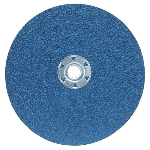 ‎7″ × 1/4″ × 5/8″-11 NorZon BlueFire F826 Fiber Disc 36 Grit Ceramic Alumina/Zirconia Alumina - Eagle Tool & Supply