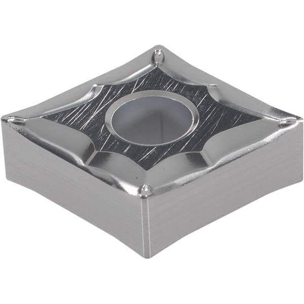 Sumitomo - CNGG431-ESUJ, Grade H1 Carbide Turning Insert - 80° Diamond, 1/2" Inscr Circle, 3/16" Thick, 1/64" Corner Radius - Eagle Tool & Supply