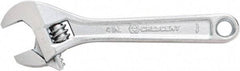 Crescent - 1-1/2" Jaw Capacity, 12" Standard Adjustable Wrench - Steel, Chrome Finish, 12" OAL - Eagle Tool & Supply