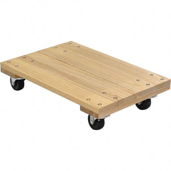 Vestil - 900 Lb Capacity Hardwood Dolly - 24" Long x 16" Wide - Eagle Tool & Supply