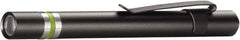 Coast Cutlery - White LED Bulb, 18 Lumens, Industrial/Tactical Flashlight - Black Aluminum Body, 1 AAA Battery Included - Eagle Tool & Supply