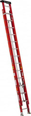 Louisville - 28' High, Type IA Rating, Fiberglass Industrial Extension Ladder - Eagle Tool & Supply