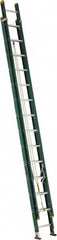 Louisville - 28' High, Type I Rating, Fiberglass Industrial Extension Ladder - Eagle Tool & Supply