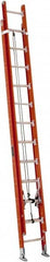 Louisville - 24' High, Type IA Rating, Fiberglass Industrial Extension Ladder - Eagle Tool & Supply