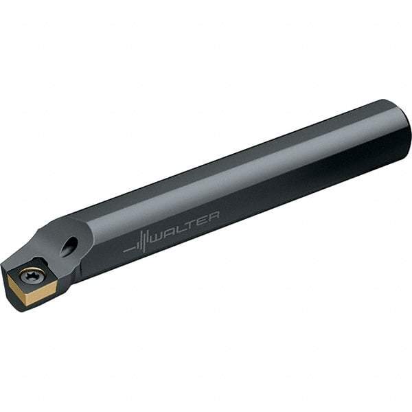 Walter - 0.929" Min Bore Diam, 10" OAL, 3/4" Shank Diam, A-SCLC Indexable Boring Bar - CC.. 09T3.., CC.. 32.5.. Insert, Screw Holding Method - Eagle Tool & Supply