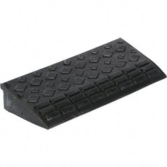 Vestil - 9.68" Long x 23-5/8" Wide, Rubber Rubber Ramp - 4,000 Lb Load Limit - Eagle Tool & Supply