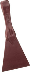Remco - Stiff Polypropylene/Semi-Ferrous Additive Straight Scraper - 4.4" Blade Width - Eagle Tool & Supply