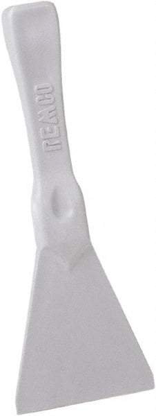 Remco - Stiff Polypropylene/Semi-Ferrous Additive Straight Scraper - 3" Blade Width - Eagle Tool & Supply