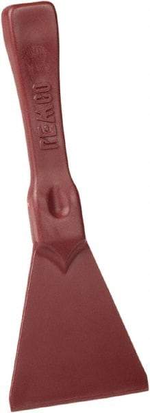 Remco - Stiff Polypropylene/Semi-Ferrous Additive Straight Scraper - 3" Blade Width - Eagle Tool & Supply