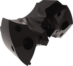 Allied Machine and Engineering - Series APX 44, 48mm Max Diam Pilot Insert Drill Head - T-A 1 Pilot Drill, 45/64" Pilot Drill Diam, 2 Nonpilot Inserts - Eagle Tool & Supply