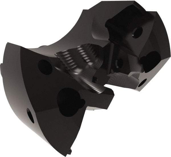 Allied Machine and Engineering - Series APX 44, 50mm Max Diam Pilot Insert Drill Head - GEN3SYS 18 Pilot Drill, 47/64" Pilot Drill Diam, 2 Nonpilot Inserts - Eagle Tool & Supply