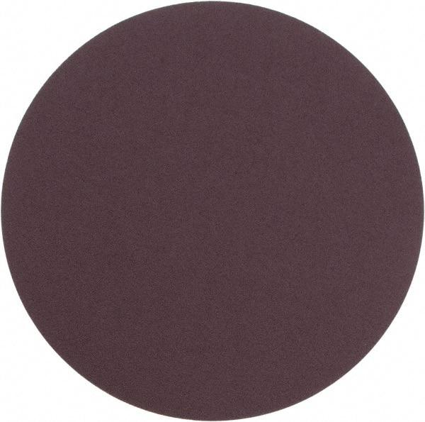 SIA Abrasives - 12" Diam, 80 Grit Aluminum Oxide Adhesive PSA Disc - Medium Grade, X/Y Weighted Cloth Backing, For Low Speed Dual-Action Sanders, Orbital Sanders - Eagle Tool & Supply