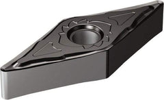 Sandvik Coromant - VNGG33.3 SGF Grade 1105 Carbide Turning Insert - TiAlN2 Finish, 35° Diamond, 3/8" Inscr Circle, 3/16" Thick, 0.1mm Corner Radius - Eagle Tool & Supply
