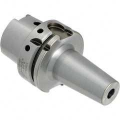 Techniks - 25mm Hole Diam, HSK63A Taper Shank Shrink Fit Tool Holder & Adapter - 115mm Projection, 44mm Nose Diam, Through Coolant - Exact Industrial Supply