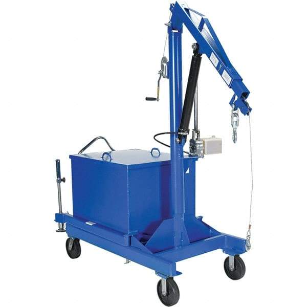 Vestil - 2,000 Lb Load Capacity, Cantilever Hoists Crane - Eagle Tool & Supply