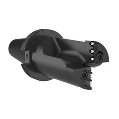 Allied Machine and Engineering - 3-15/64" Max Drill Depth, 1xD, 76.2mm Diam, Indexable Insert Drill - Eagle Tool & Supply