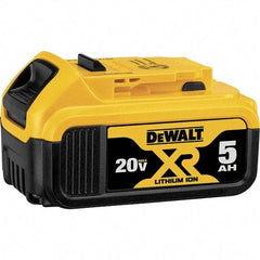 DeWALT - 20 Volt Lithium-Ion Power Tool Battery - 5 Ahr Capacity, 1-1/2 hr Charge Time, Series MAX - Eagle Tool & Supply