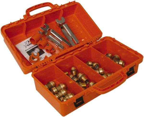 SharkBite - 26 Piece Contractor Kit - 1/4 to 1" Capacity - Eagle Tool & Supply