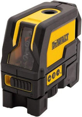 DeWALT - 4 Beam 165, 100' Max Range Cross Line Level - Red Beam, 1/8\x94 Accuracy, Battery Included - Eagle Tool & Supply