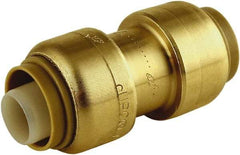 SharkBite - Brass & Chrome Pipe Fittings Type: Coupling Fitting Size: 1 x 1 - Eagle Tool & Supply