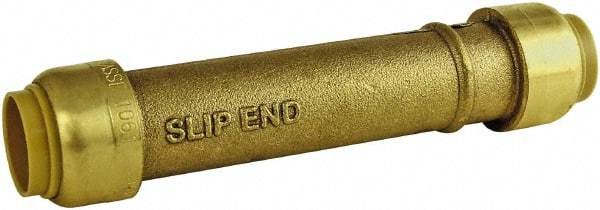 SharkBite - Brass & Chrome Pipe Fittings Type: Coupling Fitting Size: 1 x 1 - Eagle Tool & Supply
